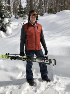 John Vacovec Ski Carrier